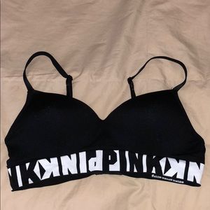 Pink Lightly Lined Bralette